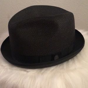 Men’s Stetson Straw Fedora Hat